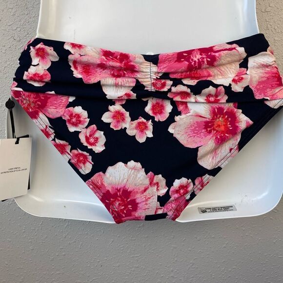 NWT DKNY Floral Tankini and Matching Swim Bottoms Multiple Sizes - Picture 7 of 8